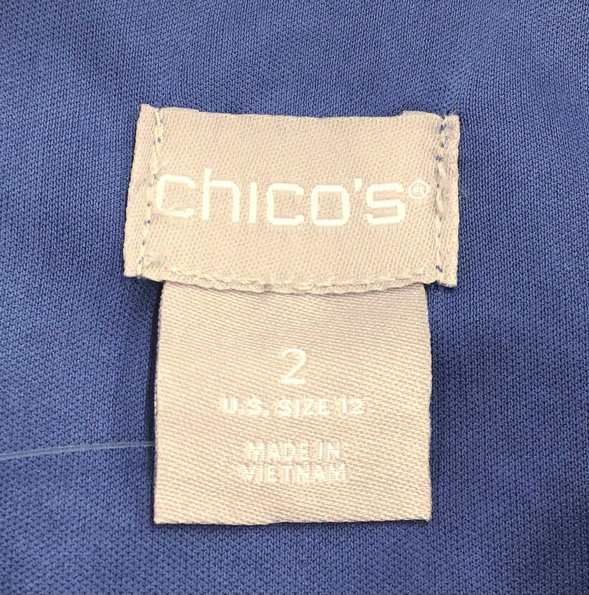 NWT Chico's Women's Indigo A-Line Dress - Size 2