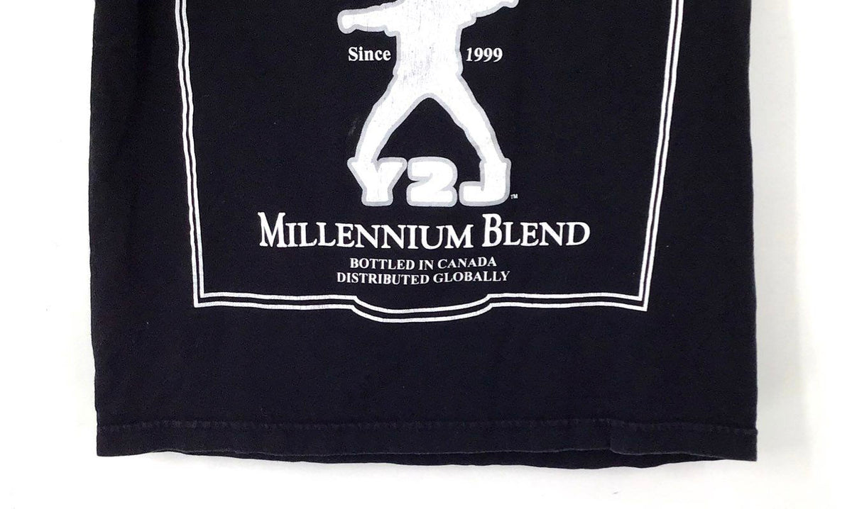 WWE Men's Black Chris Jericho 2000 Proof Jerichohol T-Shirt - Size M