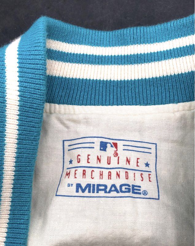 Vintage 1997 Florida Marlins World Series Champions Jacket Mirage MLB Sz M