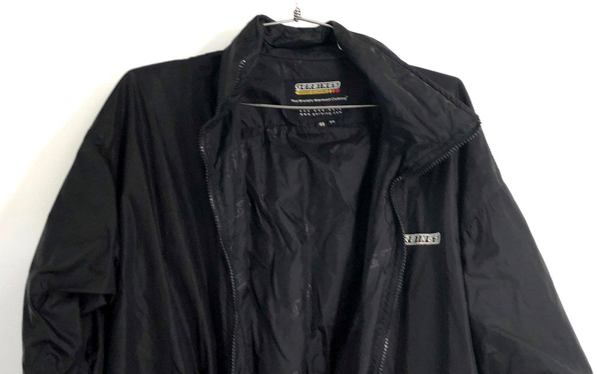 Gerbing Men's Black Heated Motorcycle Jacket Liner Full Zip Bomber Sz 48