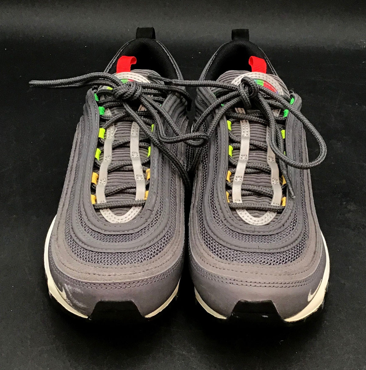 Nike Men's Air Max 97 Gray Athletic Shoes - Size 7.5
