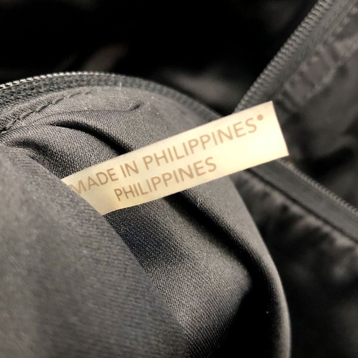 Coach Black Signature Nylon Getaway Tote w/ Detachable Interior Zip Pouch (+COA)