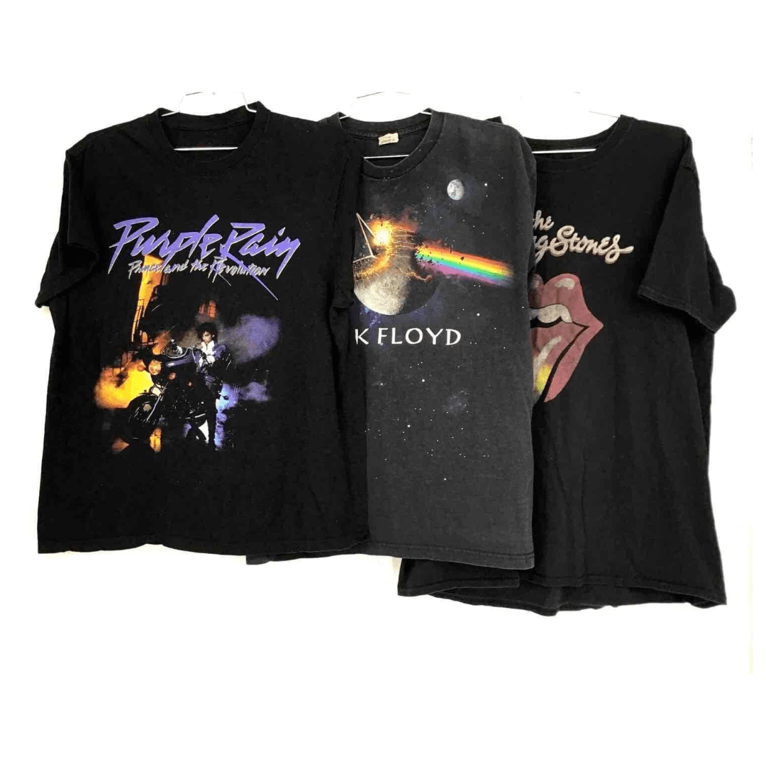 Vintage sales band tees